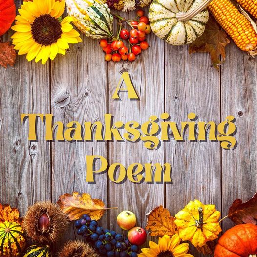 A Thanksgiving Poem