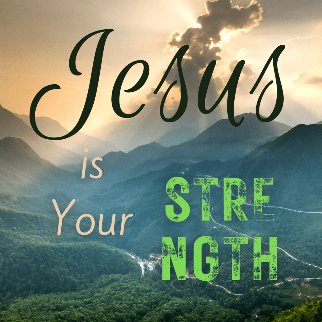 Jesus is Your Strength